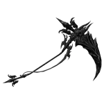 Onyx Dragon Scythe of Realization