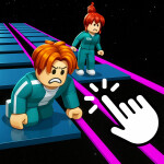 THE $1,000,000 GLASS BRIDGE (Squid Game)