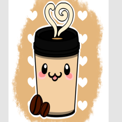 Kawaii Coffee  Roblox decal