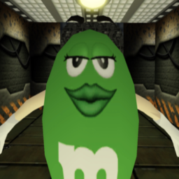 SURVIVE GREEN M&M IN AREA  51