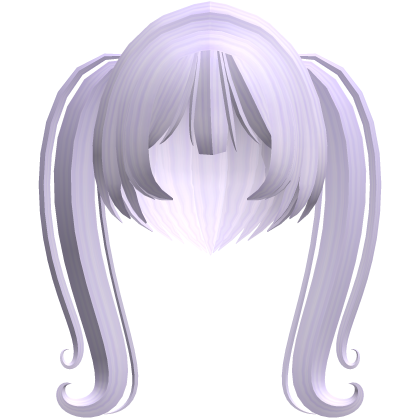 ☆ Kawaii Long Swirly Pigtails in Purple ☆ Roblox item