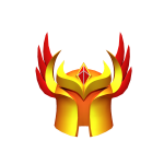 Gold & Ruby Helmet of the Victorious