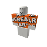 BEAR* All Over Orange Print