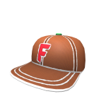 Gingerbread 'F' Fitted Cap