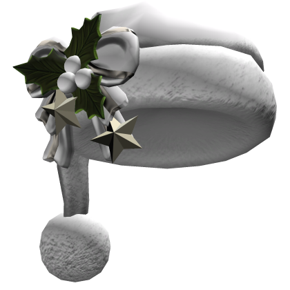 Santa Holiday Hat (White)