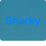 Sharky plays official