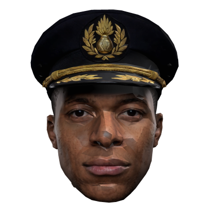 mbappe dictador meme Head Roblox item