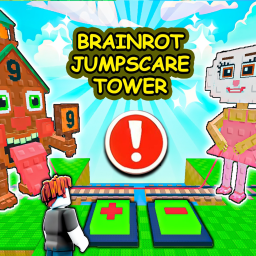 [🎄] Brainrot Jumpscare Tower 😨