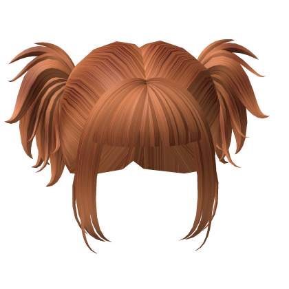 Ginger Cheap Y2K Double Spiky Hair Roblox item