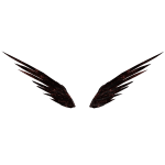 Rose Gold Cosmic Interstellar Wings