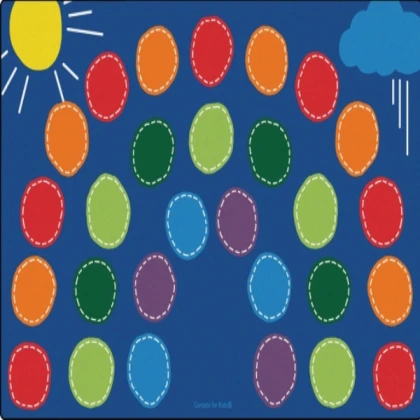 Rainbow rug