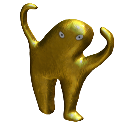 Golden Cursed Cat Suit
