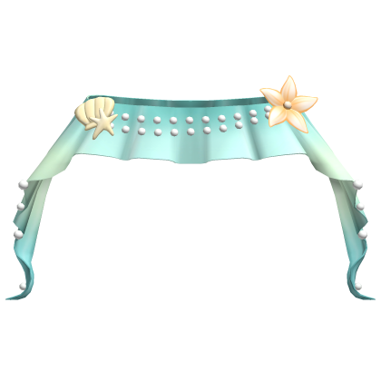 . ‿ ♡ cute teal ombre tropical skirt ⊹ . ୨୧