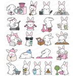 Vikki Da-Da's Punny Funny Bunnies
