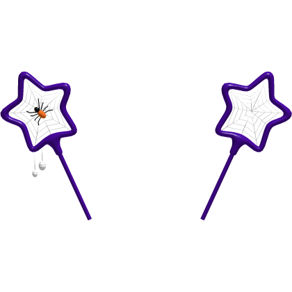 Purple Spiderweb Diwali Sparkler Headband (Addon)