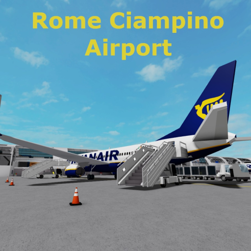 Rome Ciampino Airport [CIA/LIRA] official Roblox game thumbnail