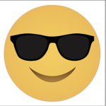 Sunglass emoji group