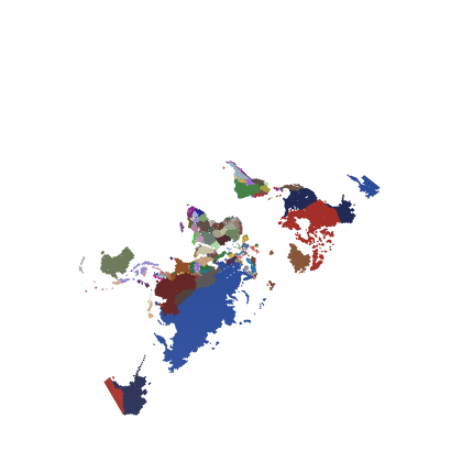 Post-Cold War World Map