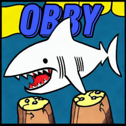 OCEAN OBBY! [MEGALODON!]