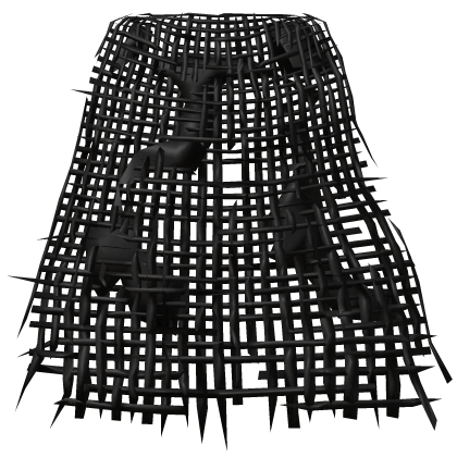 Damaged Post-Apocalyptic Old Black Cape Roblox item