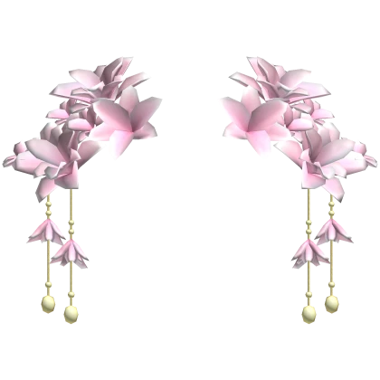 Pink Pearl Blossom Dangles | Roblox Item - Rolimon's