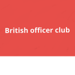 British officer club