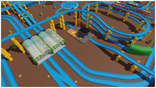 Toy Train Bedroom Game