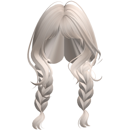 Beige Wavy Braided Pigtails thumbnail