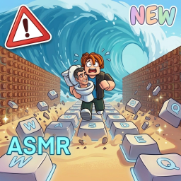 [ASMR] Escape Keyboard Tsunami!