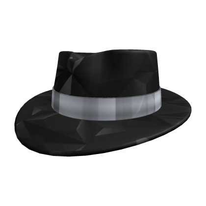Black Chrome Time Fedora