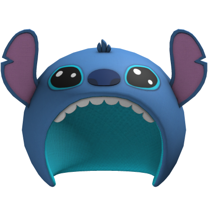 Cute Blue Stitch Alien Hat Roblox item