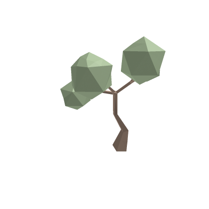 low poly tree 2