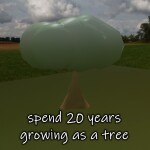 spend 20 years growing as a tree