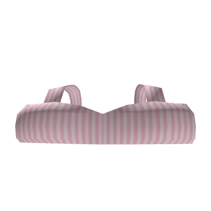 y2k cute pastel pink striped top 3.0 