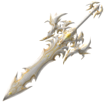 [FREE] Royal Angel Knight Long Sword - White Gold