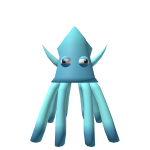 Blue Barbaric Squid