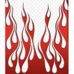 Red flames you know