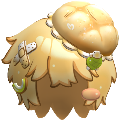 Toon Lowpoly Anime Pie Hair