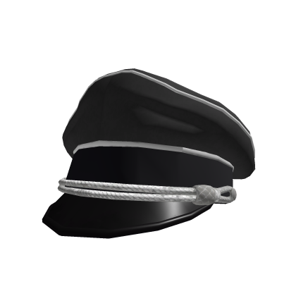 Grey Authority Cap (Silver) Roblox item