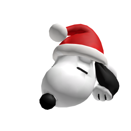 Christmas Sleepy Snoopy Hat ♡
