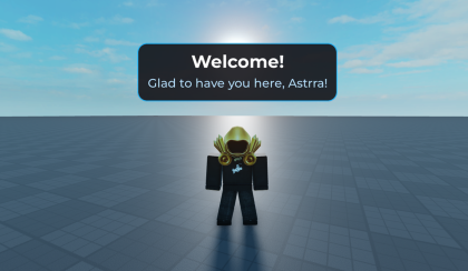 Welcome Message preview 1