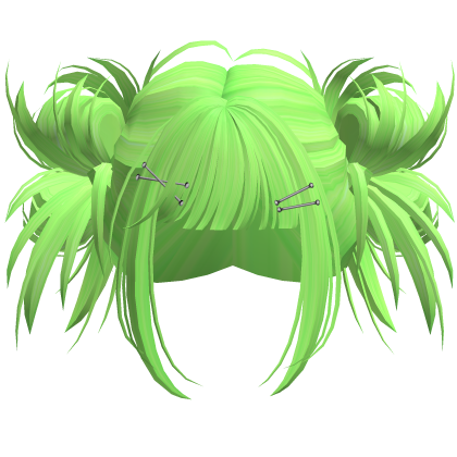 Scene Hyperpop Rave Buns (Neon Green)