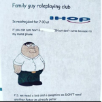 family guy roleplaying club