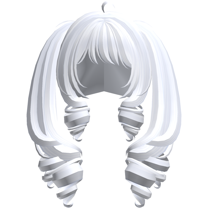 ʚ kawaii harajuku gyaru long drill pigtails blue