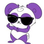 Cool Purple Pandas