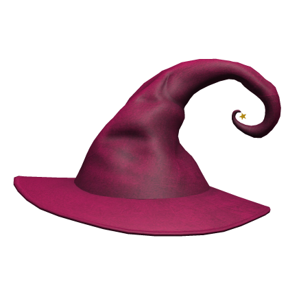 Pink Witch Hat Roblox item