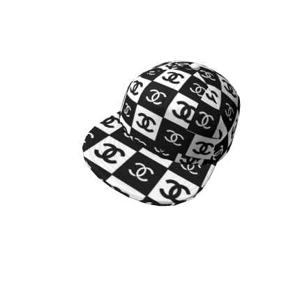 Caitlyn Cross checkered hat 