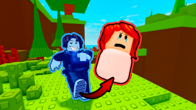 Thumbnail for Roblox game: Kick The Baby [2 Player Obby]