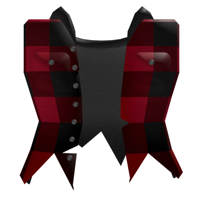 Girl Red Torn Flannel