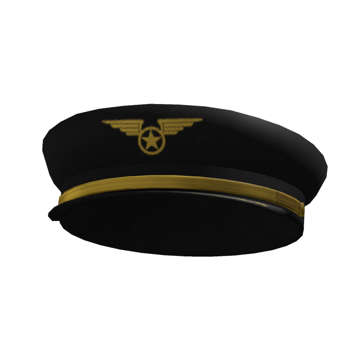 Black Pilot Cap